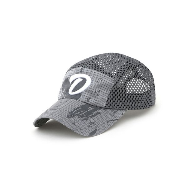 BIG SIZE D MESH GREY CAMP-CAP