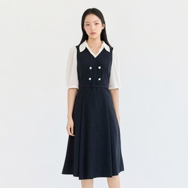 케네스레이디 로아즈 벨티드 원피스 EVOPPH9900
