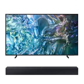 QLED TV 189cm KQ75QD60AFXKR 스탠드형 +사운드바 HW-C400