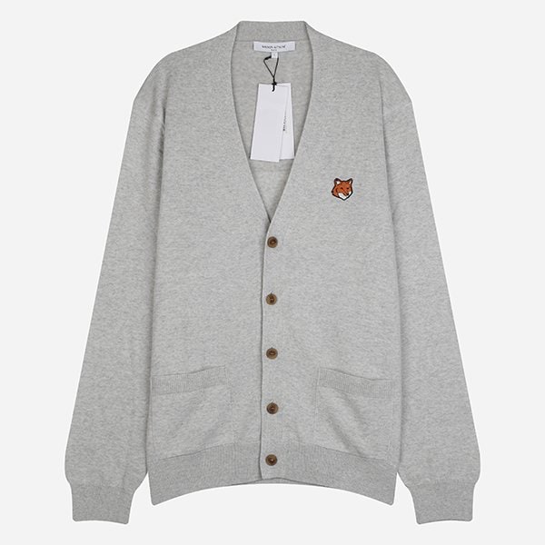 [시흥점] 6S PM00501KT1181 H120 폭스 헤드 가디건 그레이