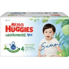 [NEW] 하기스 네이처메이드 썸머4 공용 대형 56매