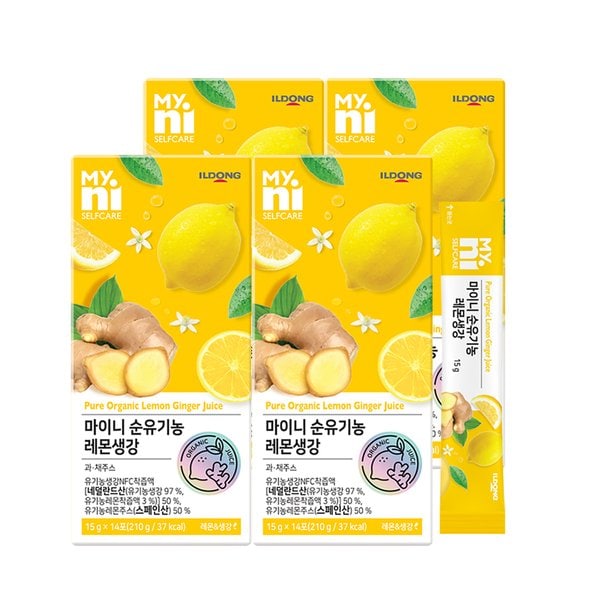 순유기농 레몬생강즙 4개