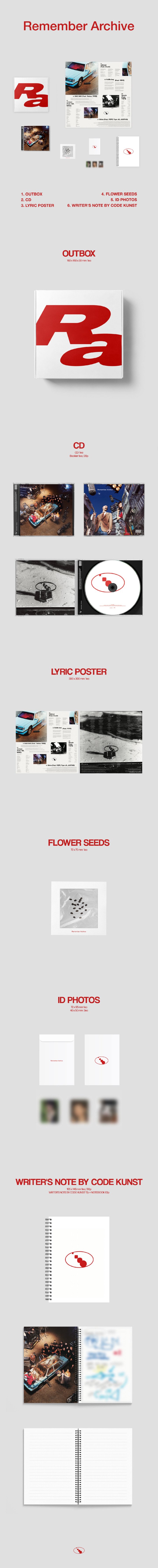 [CD]코드 쿤스트 (Code Kunst) - Remember Archive / Code Kunst - Remember Archive
