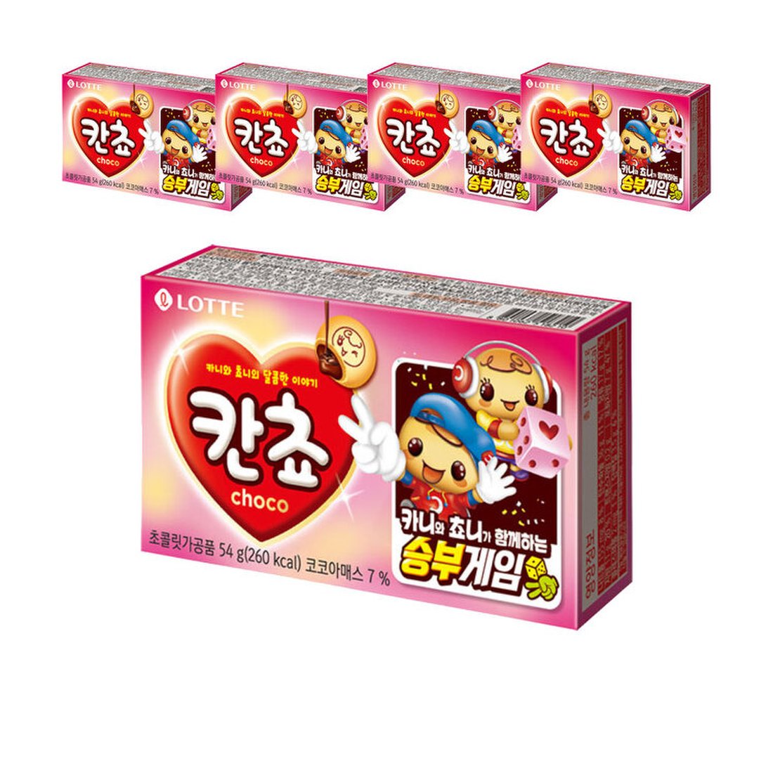 롯데 칸쵸 54g x 5개, 믿고 사는 즐거움 SSG.COM