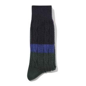 color block cable socks_CALAX24220GRX