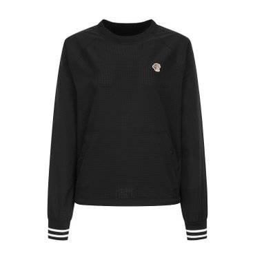 MARTINE GOLF [정상가 378000원]여성 스트레치 라운드넥 아노락 블랙 (QW0EJP25139)