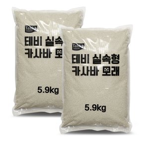 테비 실속형 카사바모래 5.9kg X 2개