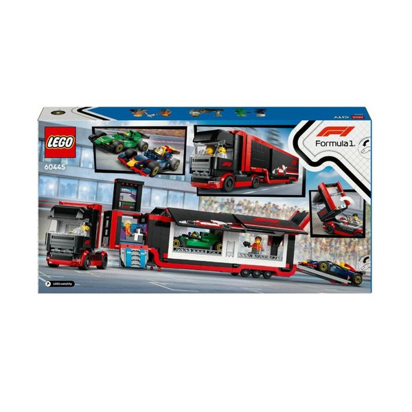 [시흥점] 60445 F1® 트럭과 RB20 & AMR24 F1® 레이스 카