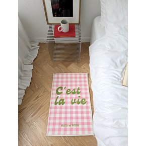 라비 드 깅엄 빨아쓰는 소프트 발매트