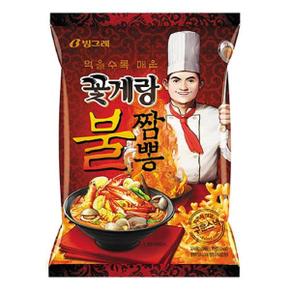 빙그레 꽃게랑 불짬뽕 16입(70g x 16개) 1박스