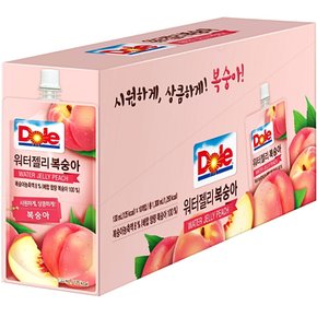 워터젤리 복숭아맛 130ml 20개