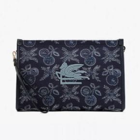 Jacquard Pouch with ApplesLarge Size 1H783 7568 0200 애플 자카드 파우치 라지