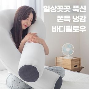 냉감바디필로우 쿨바디 아이스 여름 라텍스 에어 시원한