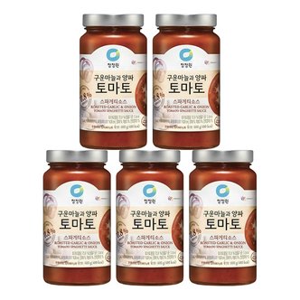  청정원 토마토 스파게티소스 600g x 5개