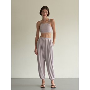 Relaxed Rip Jogger Pants - Soft Purple