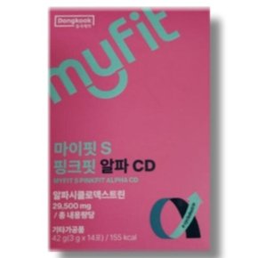 건강식품 동국제약 마이핏S 핑크핏 알파CD 분말 14포