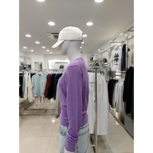 [여주점] 빈트릴우먼즈 에센셜 해시태그 로고 가디건 BA251CD501_LP