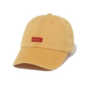 어패럴 스몰 와펜 워싱 릴렉스핏 볼캡 YELLOW K6343LCP22YLW