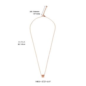 웨이브 펜던트 목걸이  14k Gold