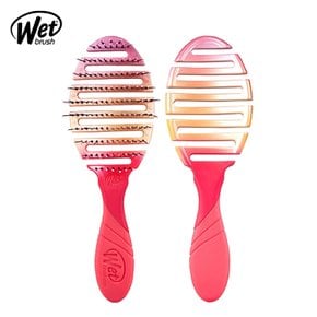 wet brush  프로 플렉스 드라이 코랄옴버 헤어브러쉬 드라이 빗 극손상모 두피 마사지