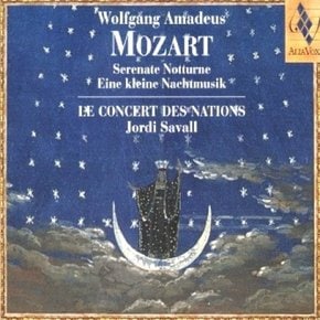 [CD] 볼프강 아마데우스 모차르트 - 세레나타 노투르노, 아이네 클라이네 나흐트 무지크/Wolfgang Amadeus Mozart - Serenate Notturne, Eine Kleine Nachtmusik