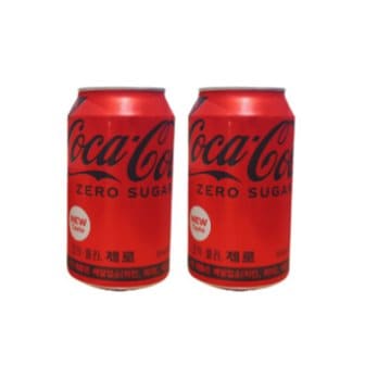  코카콜라 제로 콜라 코크제로 355ml 캔 CAN 뚱캔 24개입