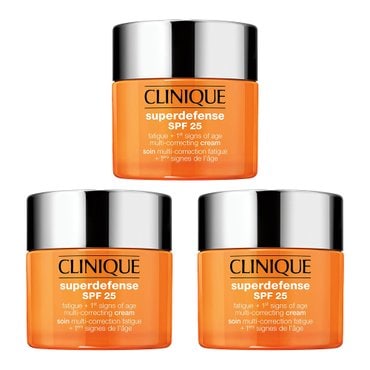  Clinique 크리니크 수퍼디펜스 하이드레이팅 젤 SPF40 크림 50ml 3개