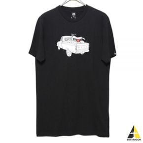 DEUS 24 Carby Pickup Tee (T_DMW91808D-BLK) (카비 픽업 티)