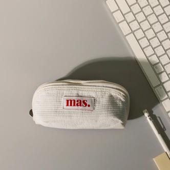 아트박스 /마스마룰즈 Hapoom pencil cosmetic pouch _ Ivory