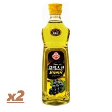 오뚜기 포도씨유 900ml x 2개