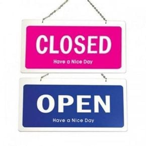 OPEN/CLOSED(양면) (7801)