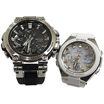  CASIO G-SHOCK MTG-B1000-1AJF MSG-W100-7A2JF 카시오 시계 페어 워치 순정 페어 케이스들이 지