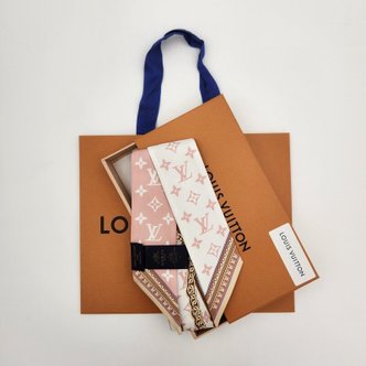 LOUIS VUITTON 방도스카프 얼티밋 모노그램 BB 화이트 M78819 M78819