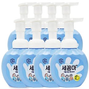 버블 항균 핸드워시 레몬향 250ml X 8개 용기