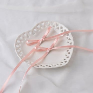메르시밴드 페니 롱 리본 집게핀 2P SET_피치