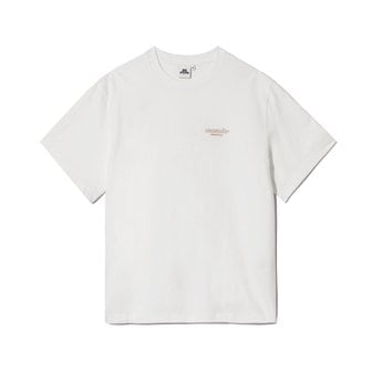 5252 BY O!Oi LAYERED LOGO T-SHIRT_WHITE