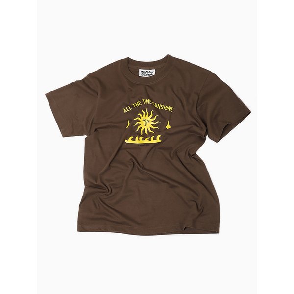 썬샤인 티셔츠 브라운