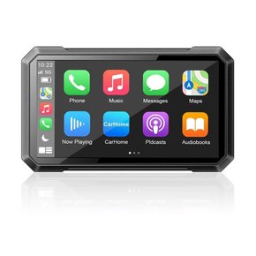 7 CarPlay AndroidAuto Airplay ISP IPX7 GPS 인치 자전거 스마트 모니터 무선 대응 자전거