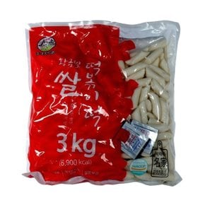 쫄깃쫄깃한 황금빛 쌀떡볶이 3kg (WB0D100)