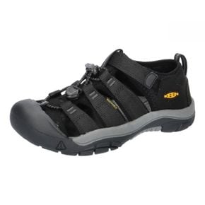 킨 Keen 키즈 샌달 샌들 뉴포트 H2 Black/킨 Keen 옐로우 7556347