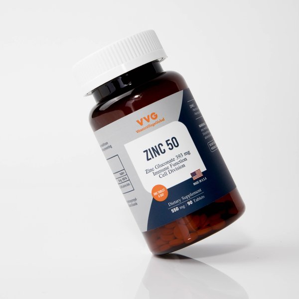 미국직수입 VVG 아연 50 550mg 1박스 90정