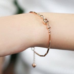 14K GOLD [볼스틱팔찌] P0907