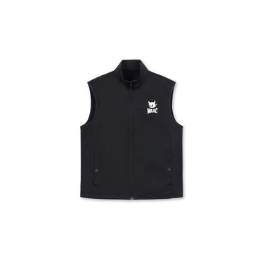 왁 [Exclusive] Men Stretch Full zip Vest (OE)_WMVAX24901BKX