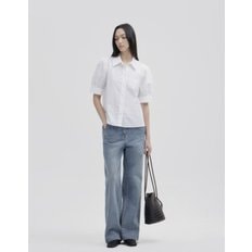 소매퍼프 반팔 셔츠/Z252MSC105