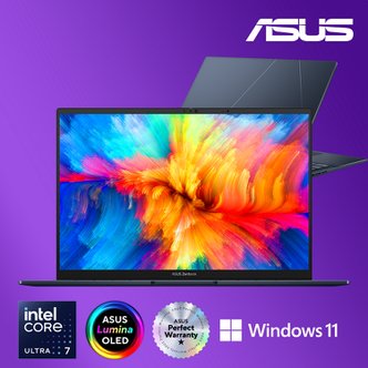 ASUS [공식] ASUS 젠북 14 OLED UX3405MA-PP208W 최신 인텔 14세대 U7-155H AI 노트북 1.2Kg Win11