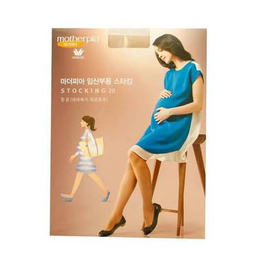 마더피아 [와코루/마더피아] (20D)임산부용스타킹RAC709K / 2 매 이상 구매시  아기 양말+ 가제손수건 증정