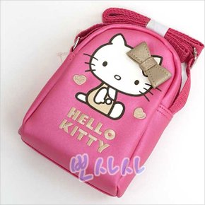 16000 헬로키티 라운드 크로스백 KTM-PD46P 핑크 뽀사사/캐릭터/아동/어린이/외출/가방