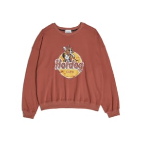 HARD ROCK CAFE PARODY SWEAT SHIRTS ORANGE