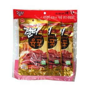 간식 샘표 부드러운육포 30gX3개입 샘표식품 육포 안주