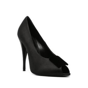 115mm peep toe 샤틴 펌프스 7635309QNAB